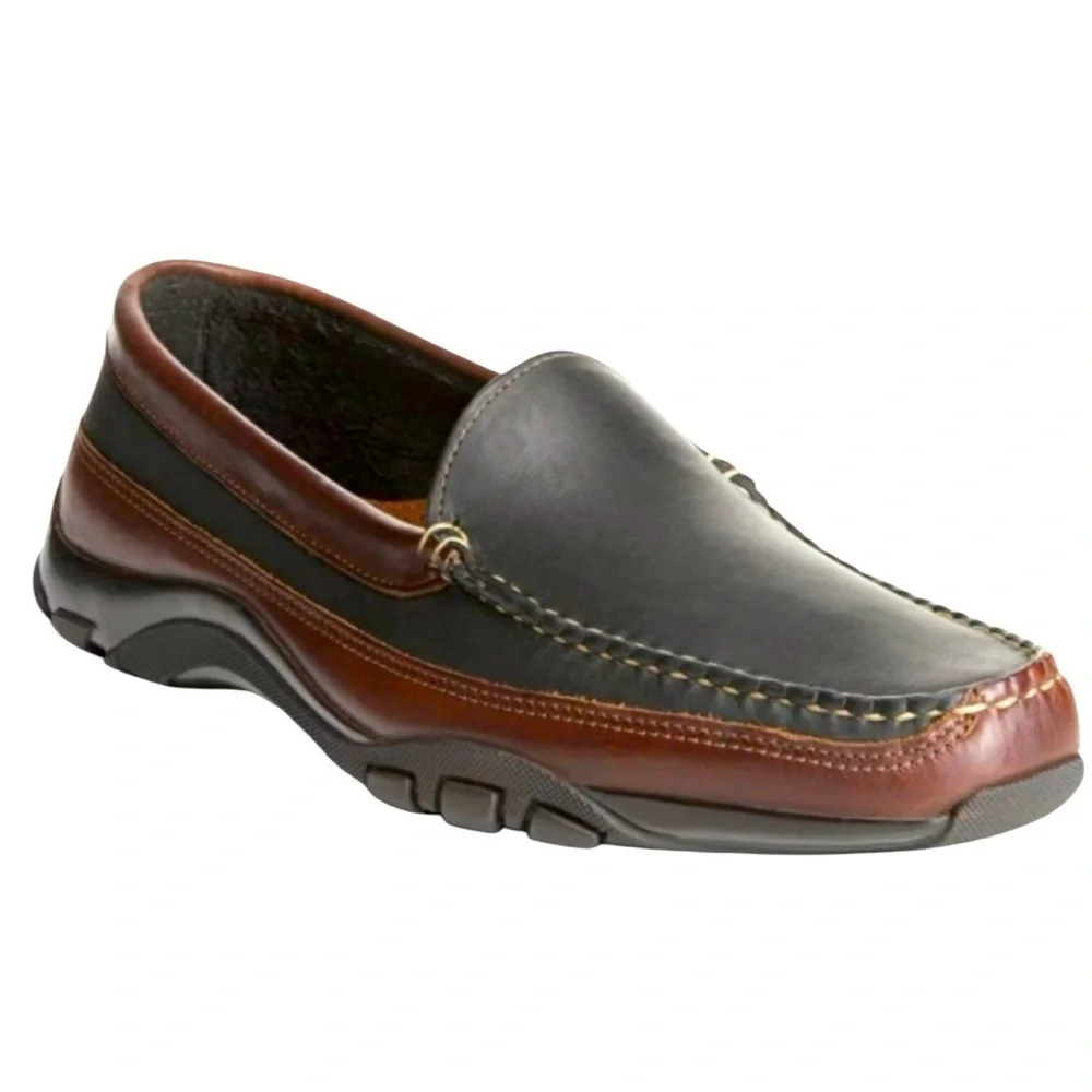Allen Edmonds Boulder Loafer Shoes 8.5D Slip On Leather Casual Office Comfort